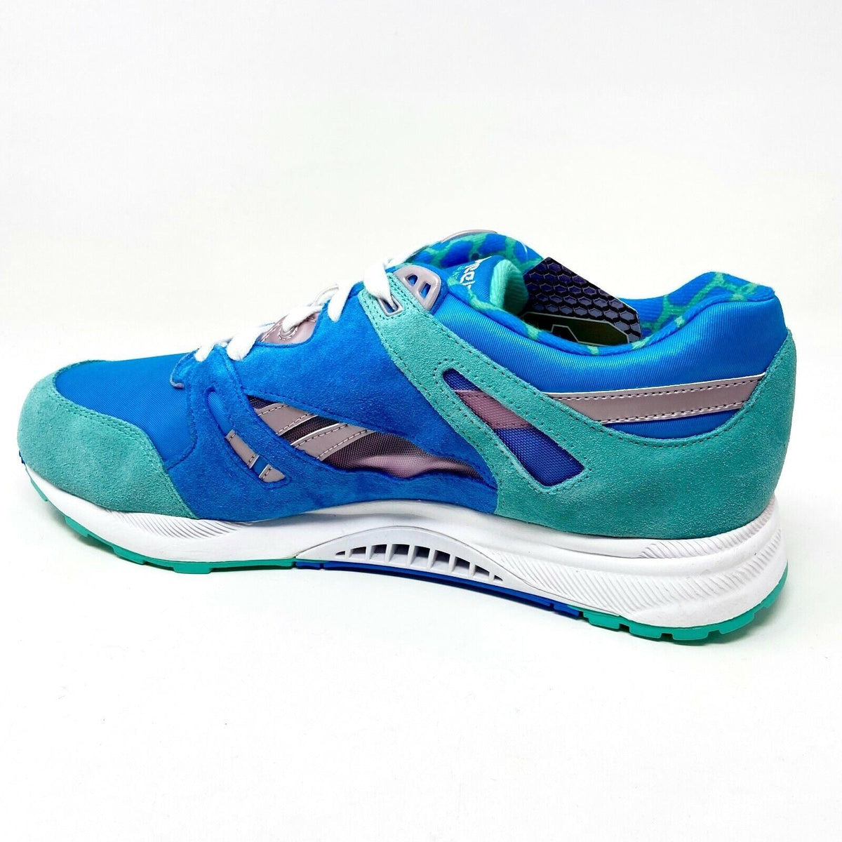 Reebok Ventilator Emerald Sea Risk Blue Womens Retro Classic Sneaker V53318