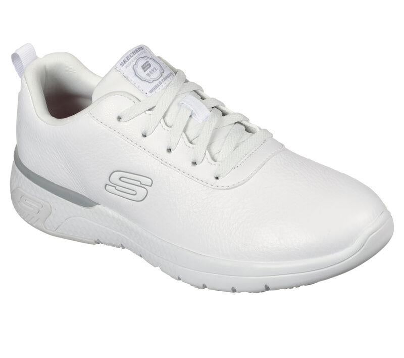 Women's Relaxed Fit Skechers 108010EC Marsing Gmina Work Shoes