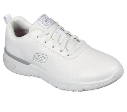 Women's Relaxed Fit Skechers 108010EC Marsing Gmina Work Shoes