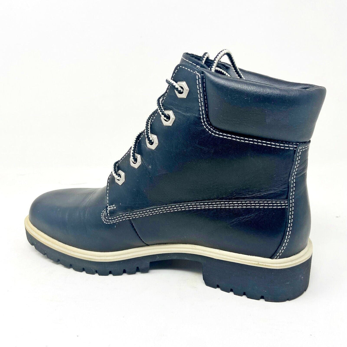 Timberland 5 Inch Black Womens Premium Leather Chukka Boots 23332