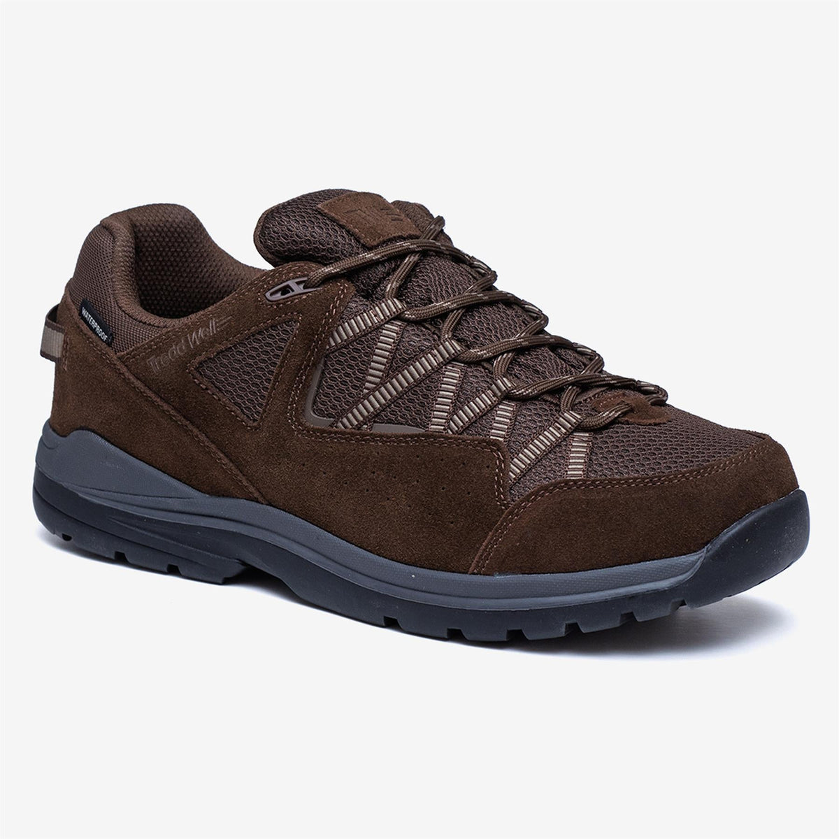 Women's Wide Fit Tredd Well Quest Hiking Waterproof Trainers