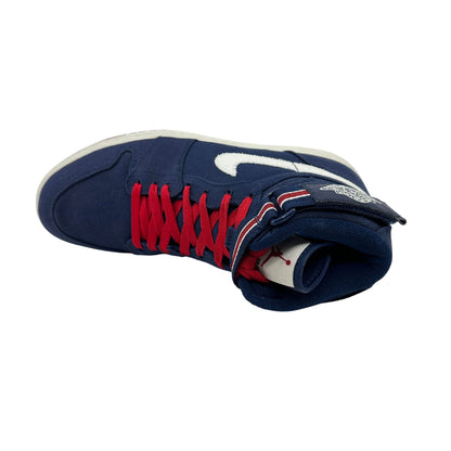 Jordan 1 High Strap Midnight Navy Varsity Red Mens Athletic Olympic Sneaker