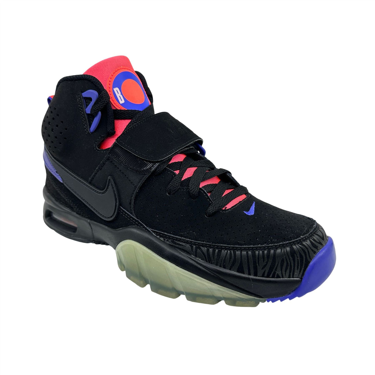 Nike Air BO 1 Black Hot Lava Volt Mens Size 9 Athletic Sneaker