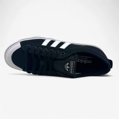 Adidas Nizza Core Black White Mens Athletic Sneaker