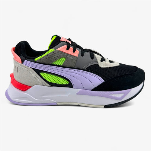 PUMA Mirage Sport Remix Black Light Lavender Womens Athletic Sneaker