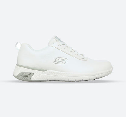 Women's Relaxed Fit Skechers 108010EC Marsing Gmina Work Shoes