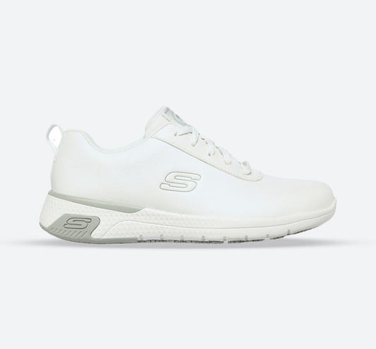 Women's Relaxed Fit Skechers 108010EC Marsing Gmina Work Shoes