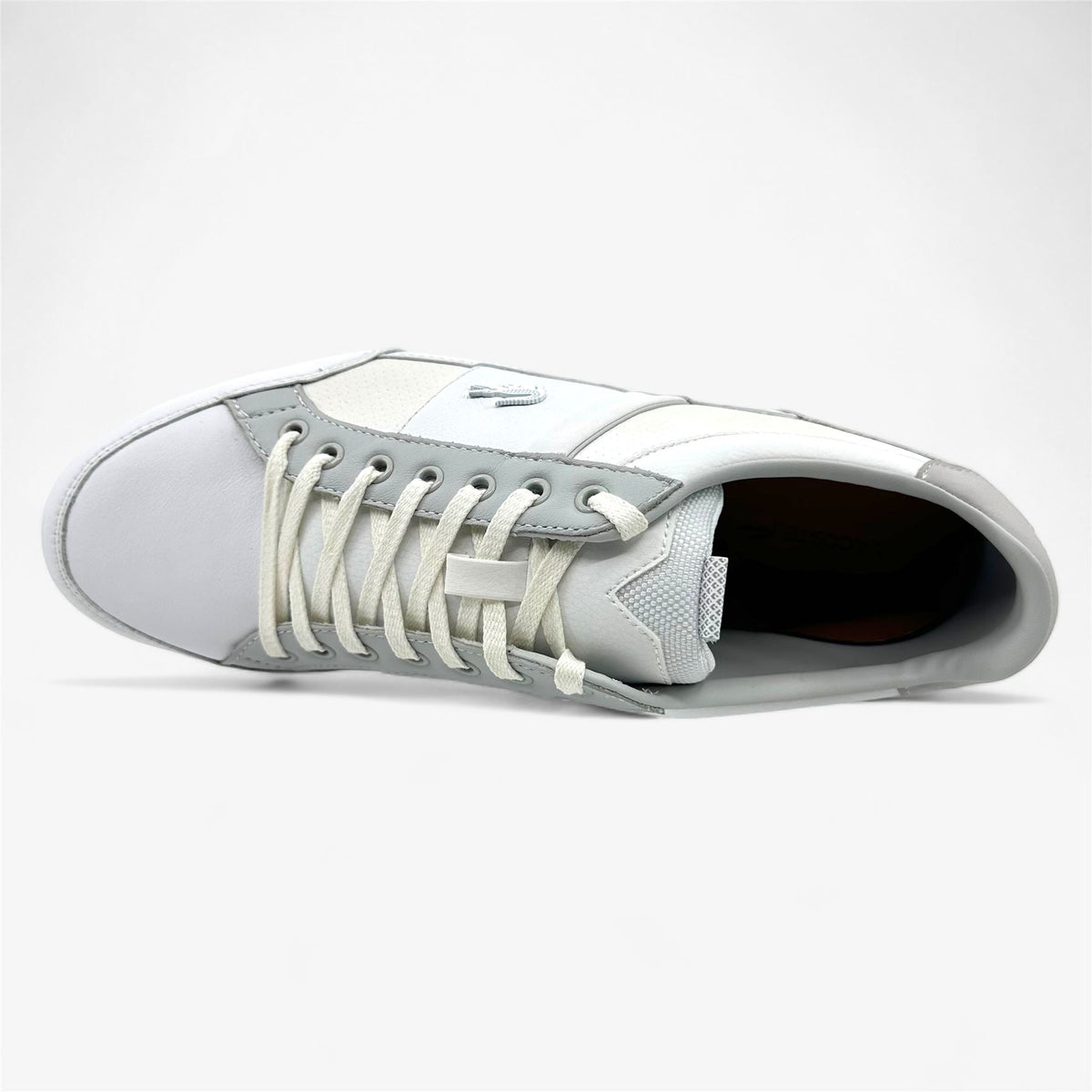 Lacoste Chaymon PRM US SPM White Light Gray Mens Casual Sneaker