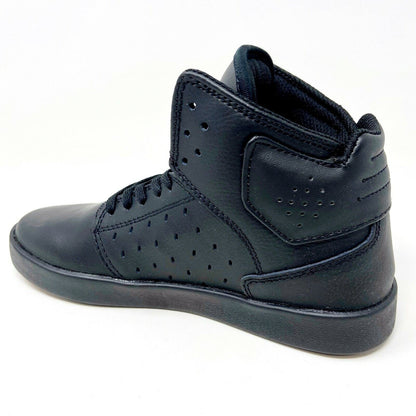 Supra Atom Triple Black Kids Size 4 Casual Sneakers S91015K