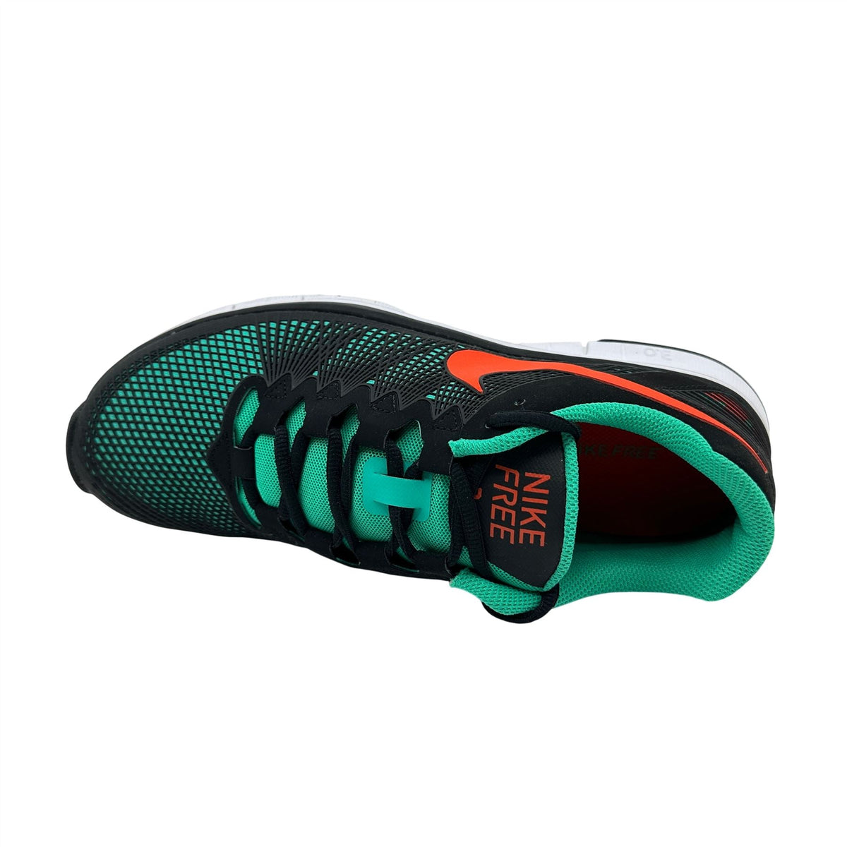 Nike Free Trainer 3.0 Atomic Teal Team Orange Black Mens Athletic Sneaker