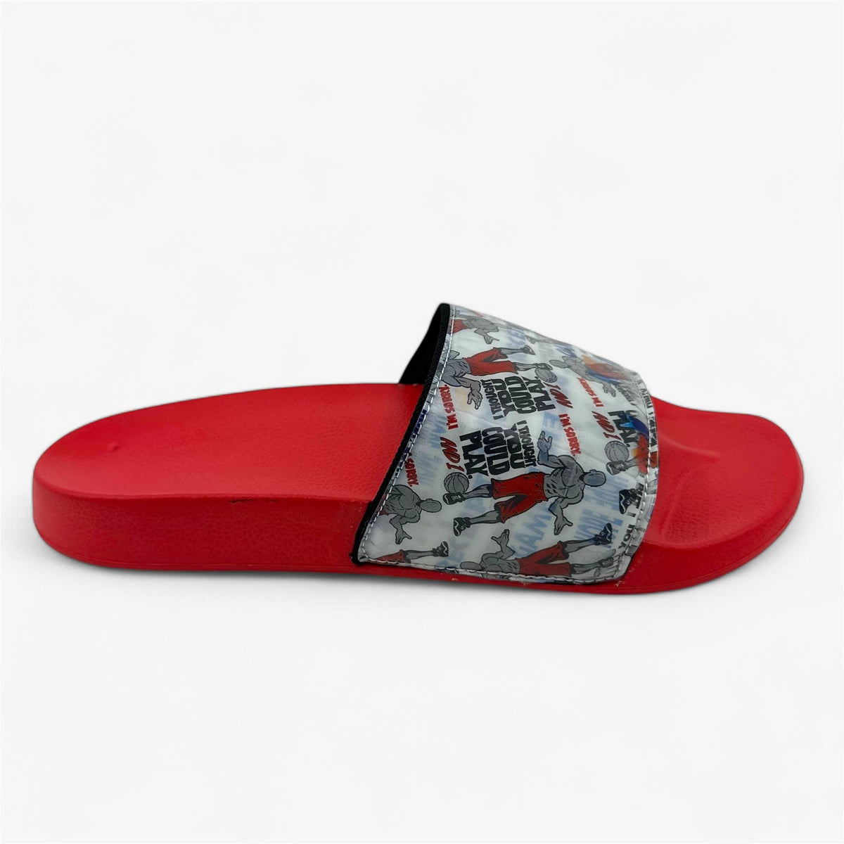 AND1 Chasin Red Multicolor Mens Sandal Slide