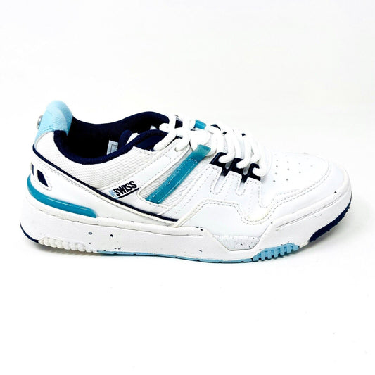 K-Swiss Match Rival CC White Sky Blue Womens Size 6 Sneakers 97279 167