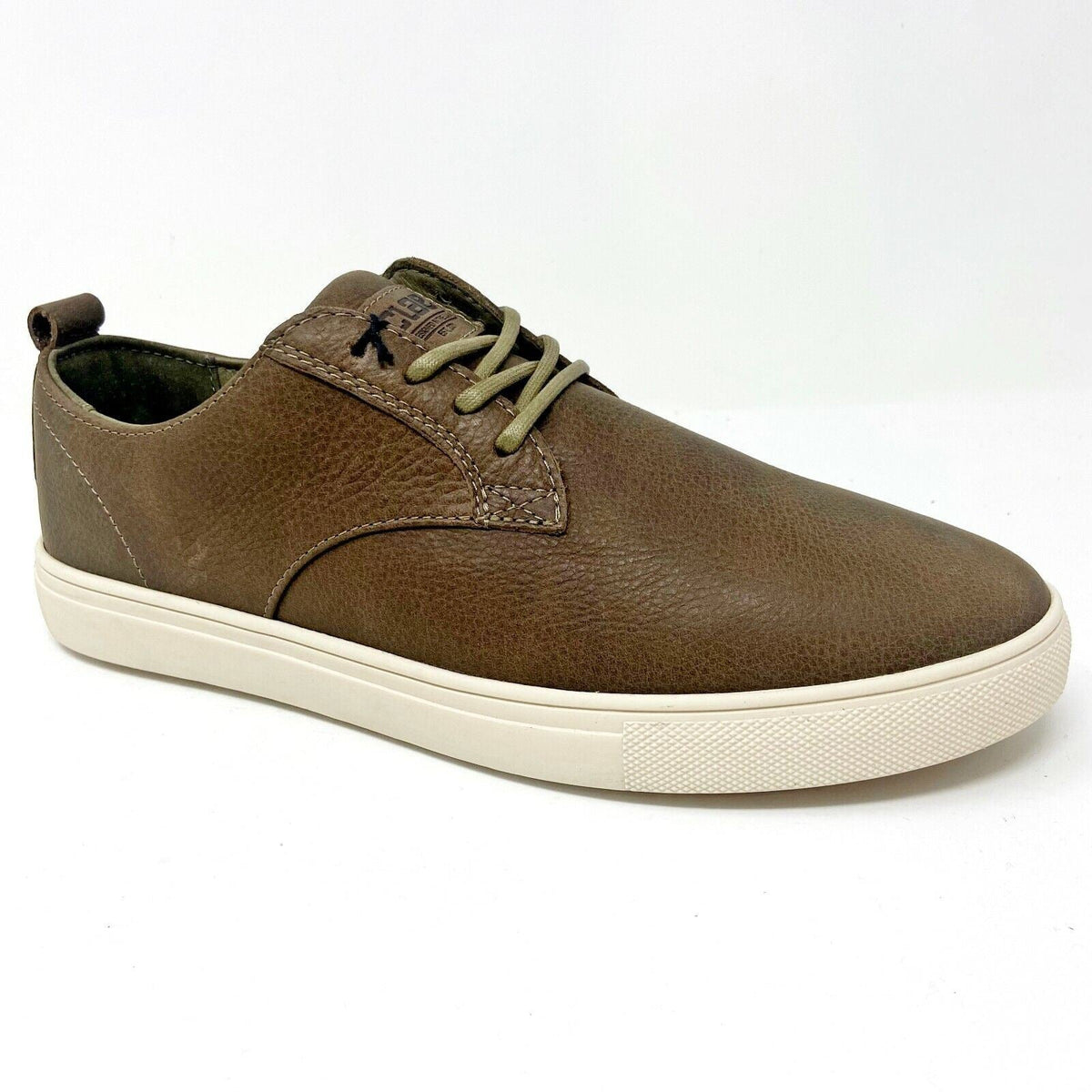 Clae Ellington SP Otter Milled Leather Mens Casual Sneakers