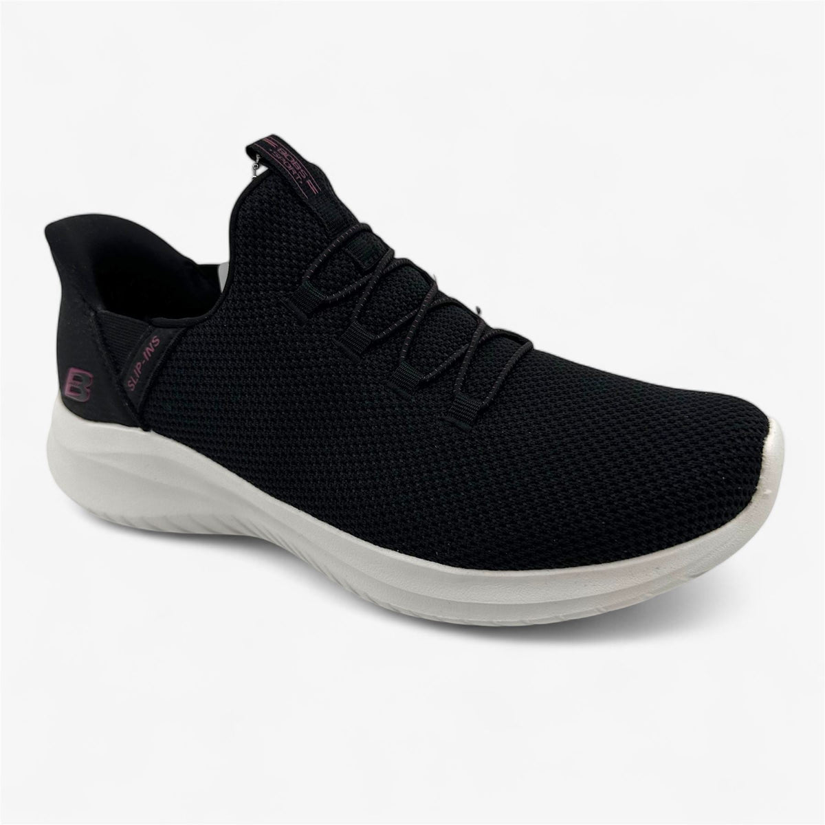 Skechers Zinergy Kinetic Spirit Black Womens Athletic Sneaker