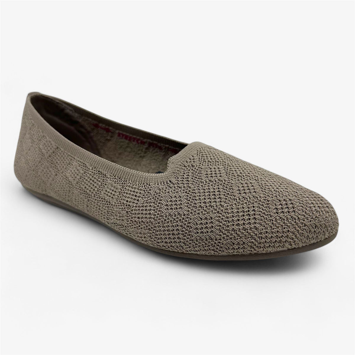 Skechers Cleo 2.0 Join Me Taupe Womens Flat Slip-On