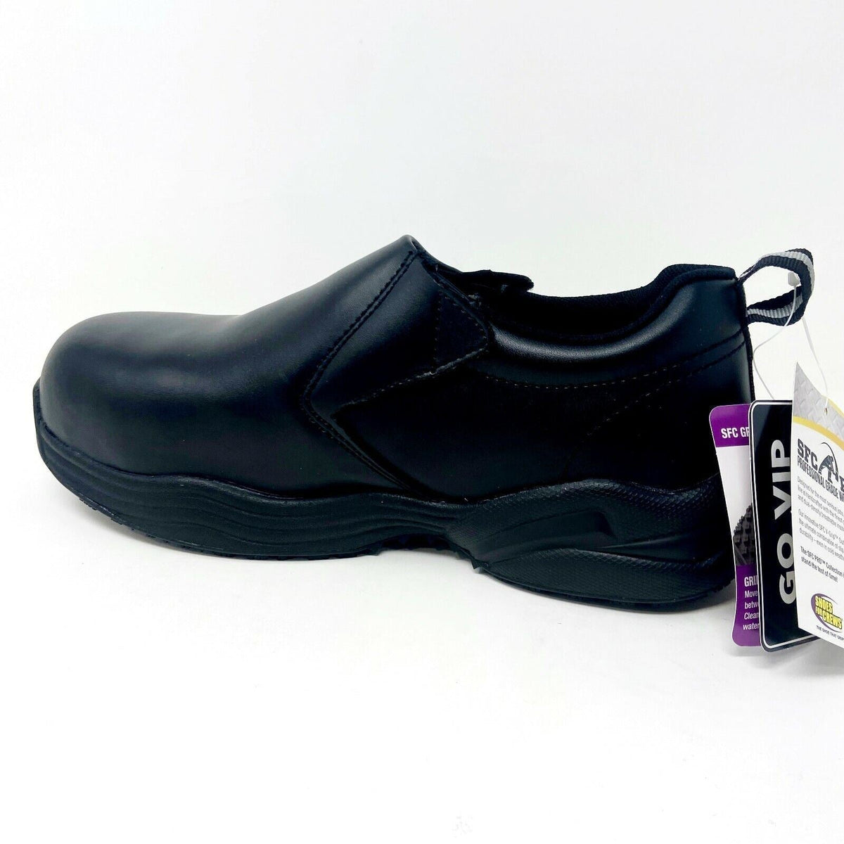 Shoes For Crews Endeavor II Black Mens Size 14 Slip Resistant Comp Toe Shoes