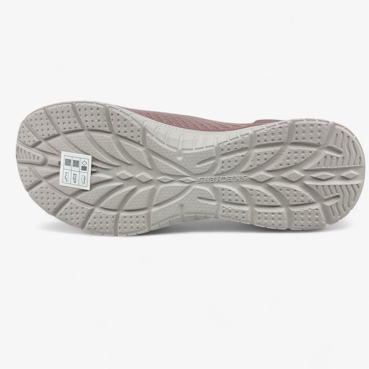 Skechers Virtue Twilight Mauve Pink Womens Athletic Sneaker