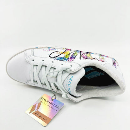 Skechers Diamond Starz Young Love White Womens Size 5 Comfort Sneakers