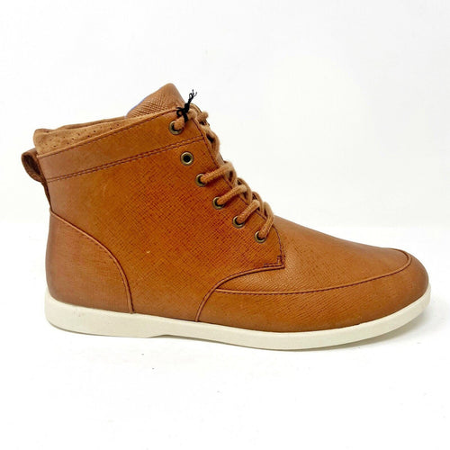 Clae Hamilton Grizzly Debossed Leather Mens Size 7 Premium  Casual Sneakers