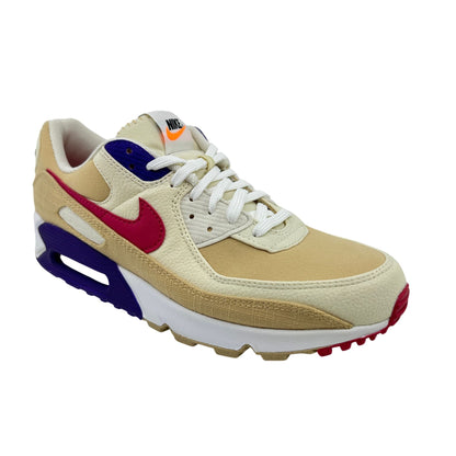 Nike Air Max 90 SE Sesame Rush Pink Coconut Mens Athletic Sneaker