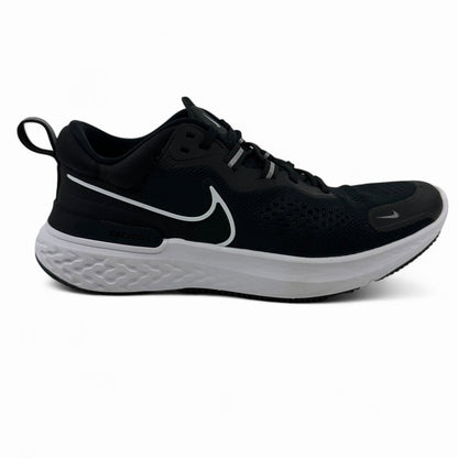 Nike React Miler 2 Black White Smoke Grey Mens Size 8.5 Athletic Sneaker