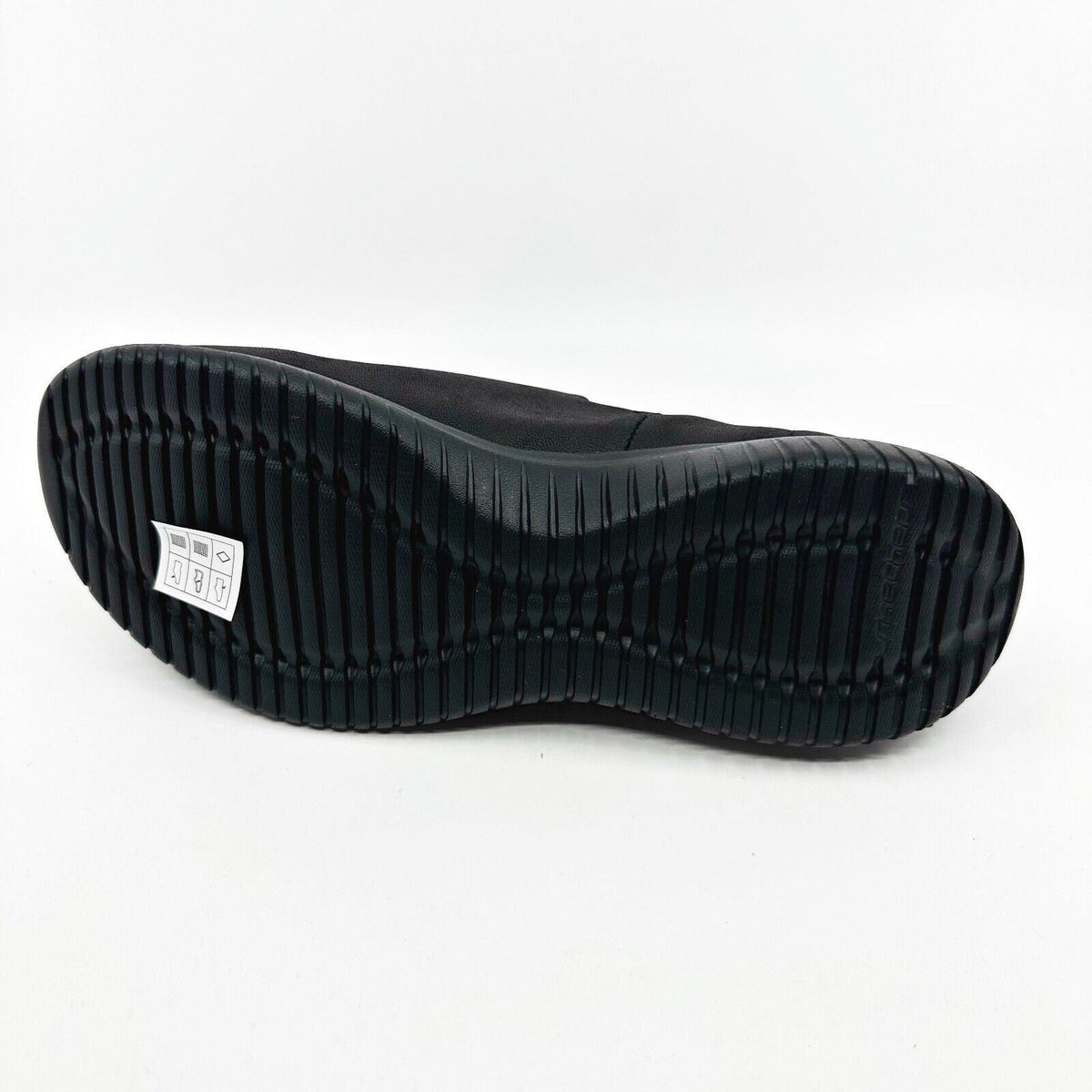 Skechers Ultra Flex Richly Black Gray Womens Casual Comfort Shoes