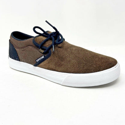 Supra Cuba Demitasse Black White Mens Size 8 Skateboard Sneakers 08108 275