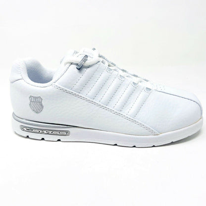 K-Swiss Denrock White Platinum Child Kids Casual Shoes 51281147