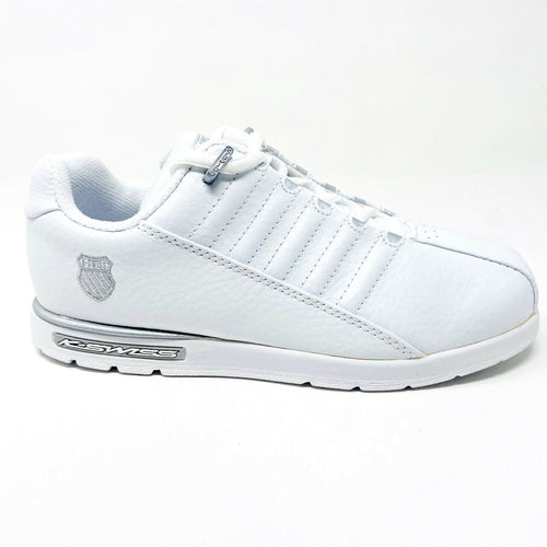 K-Swiss Denrock White Platinum Child Kids Casual Shoes 51281147