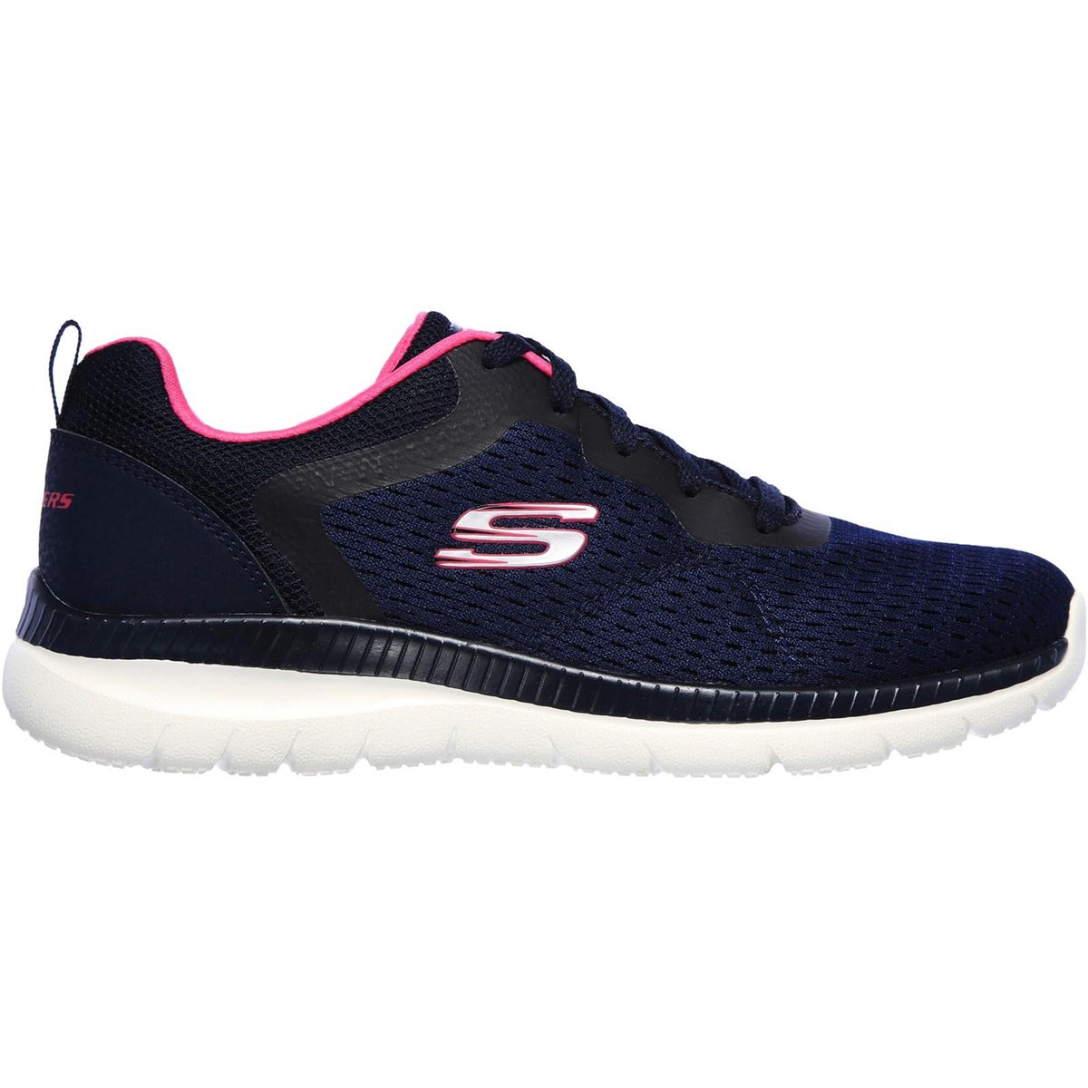 Women's Wide Fit Skechers 12607 Bountiful Quick Path Trainers