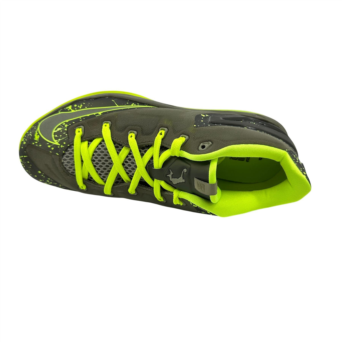 Nike Max Lebron XI Low Medium Khaki Volt Olive Mens Athletic Dunkman Sneaker