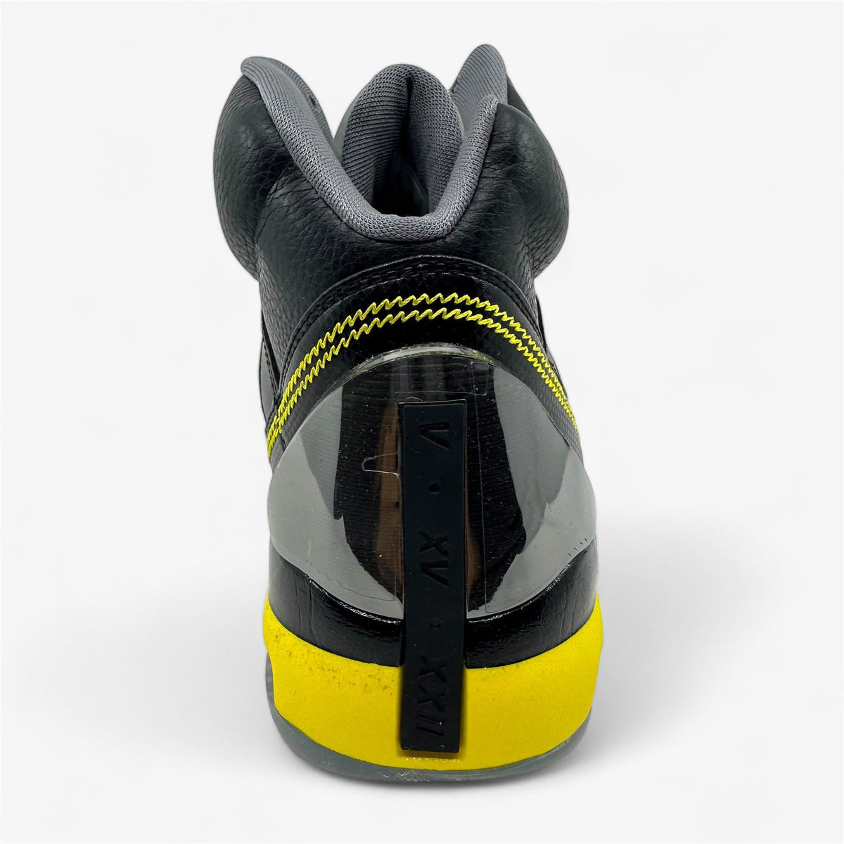 Jordan Flight Remix Black Vibrant Yellow Cool Grey Mens Athletic Sneaker