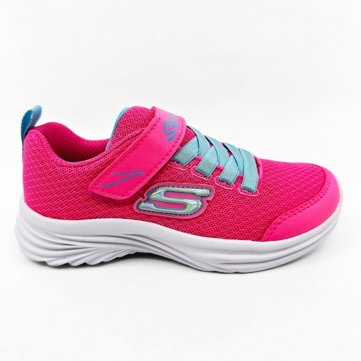 Skechers Dreamy Dancer Miss Minimalistic Pink Turquoise Kids Girls Size 11
