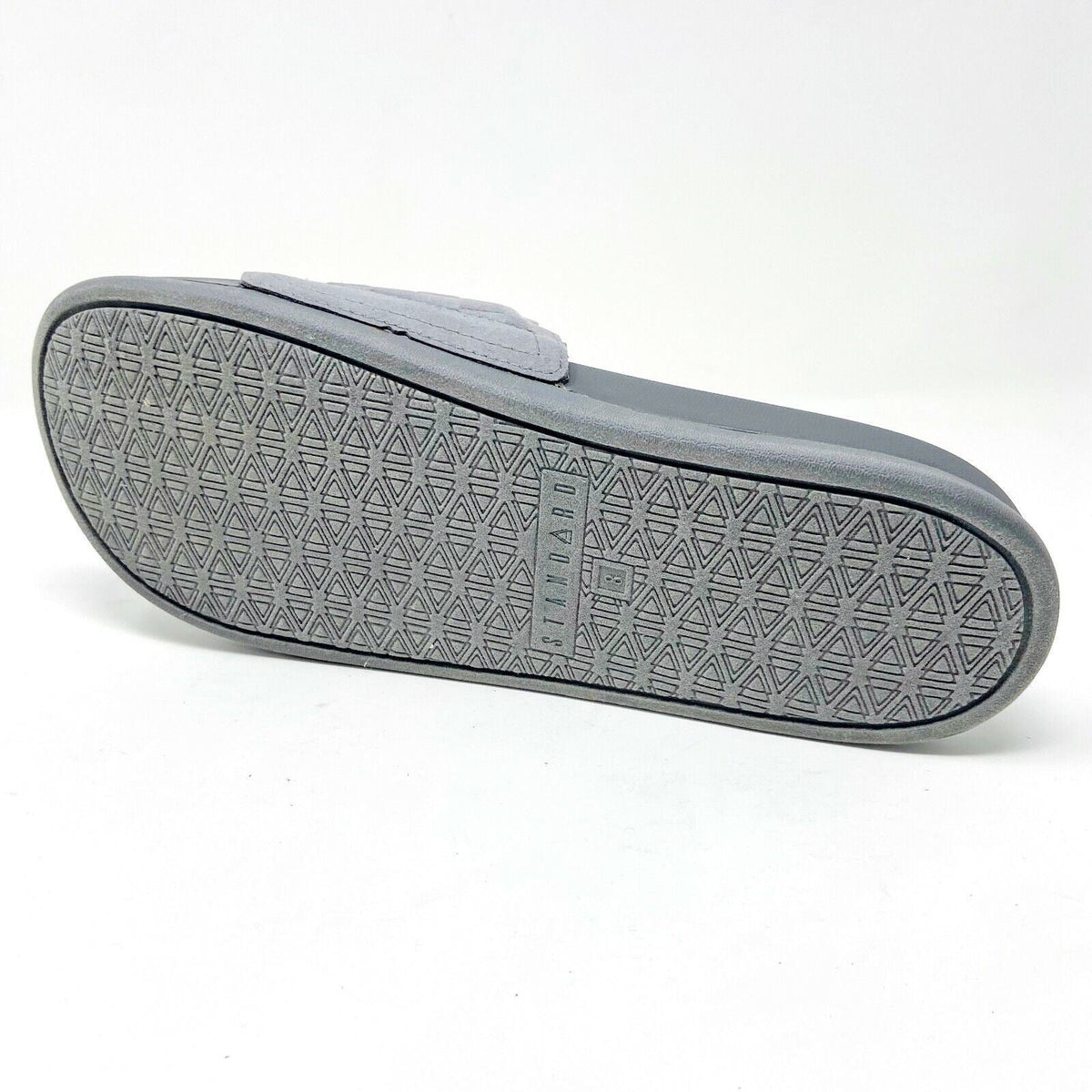 STNDRD Standard Los Angeles Monaco Checkerboard Gray Mens Slide Sandals