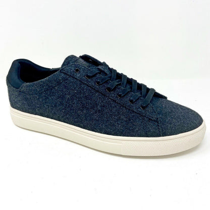Clae Bradley Textile Black Wool Cream Mens Premium Casual Sneakers