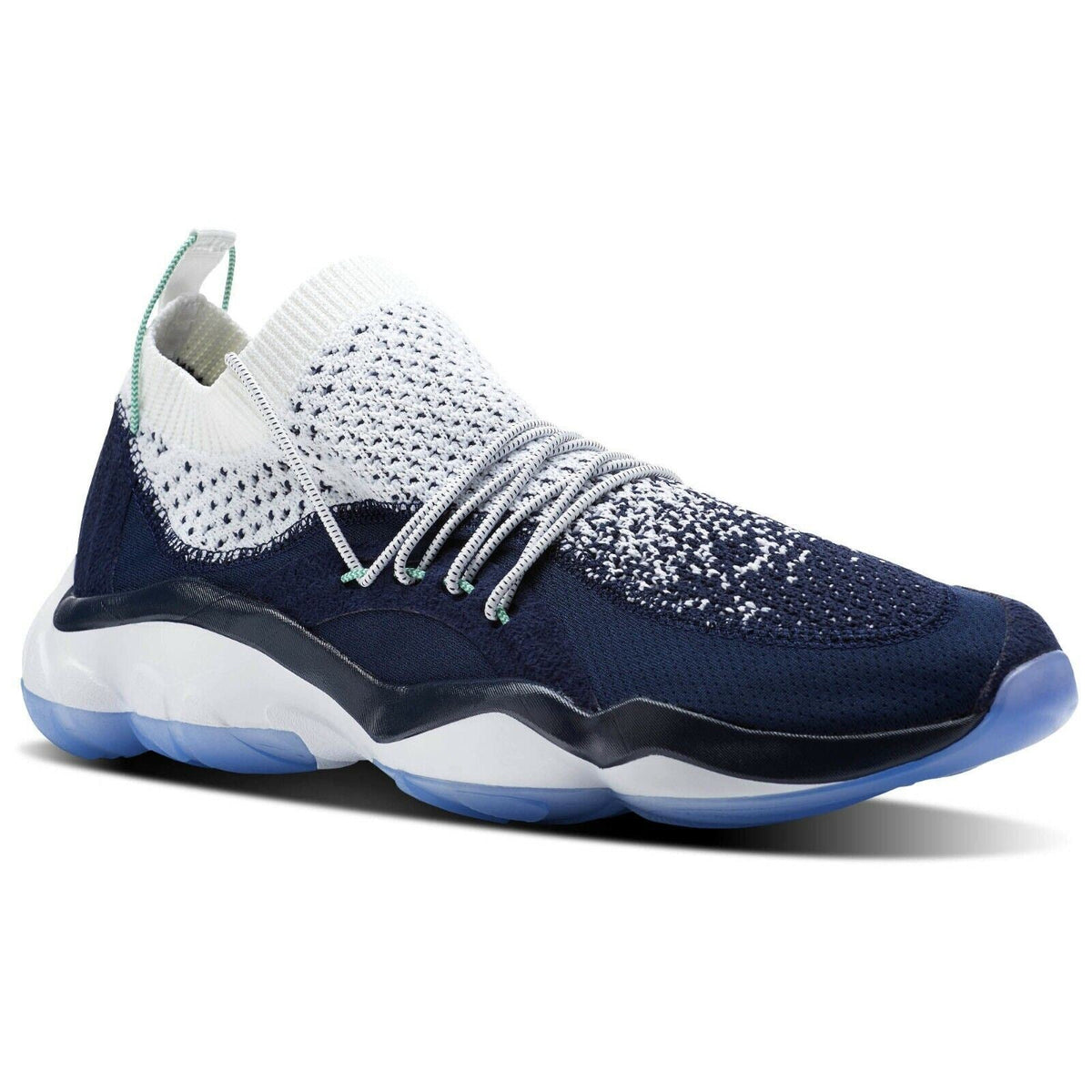 Reebok DMX Fusion HC Collegiate Navy White Gray Mens Trainer Sneakers CM9624