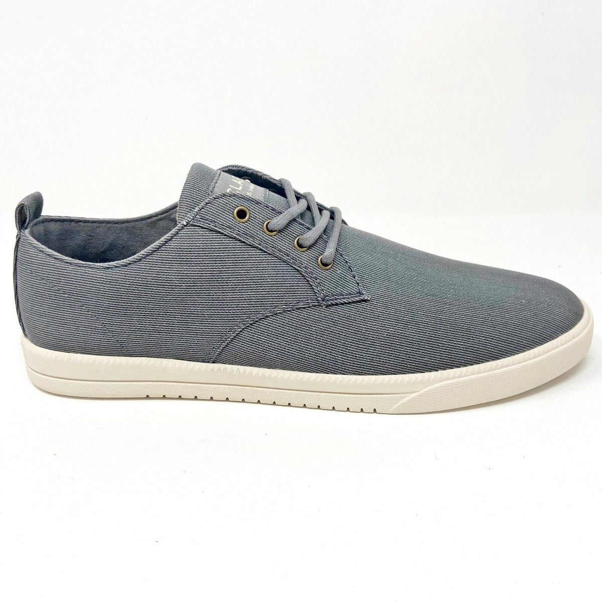 Clae Ellington Textile Charcoal Mens Premium Casual Sneakers