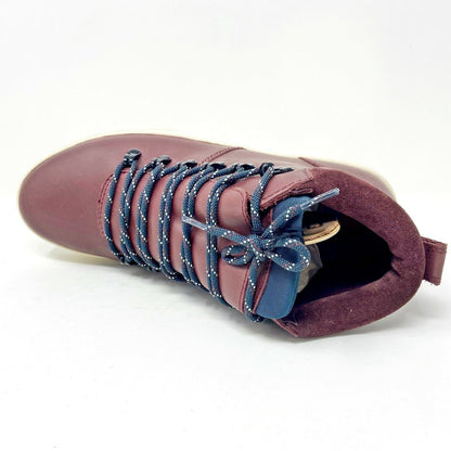 Clae Grant Oxblood Leather Mens Premium Casual Sneakers