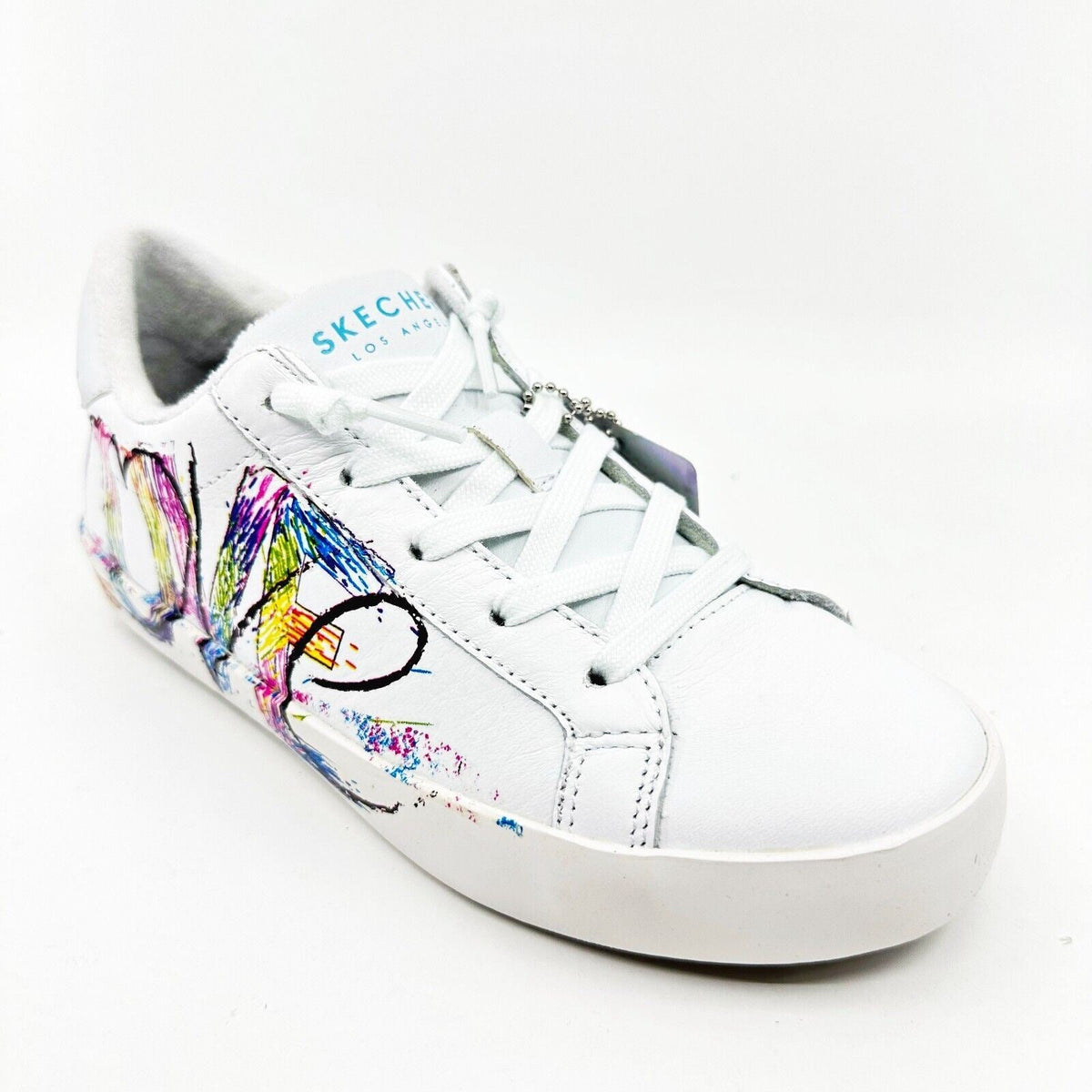 Skechers Diamond Starz Young Love White Womens Size 5 Comfort Sneakers