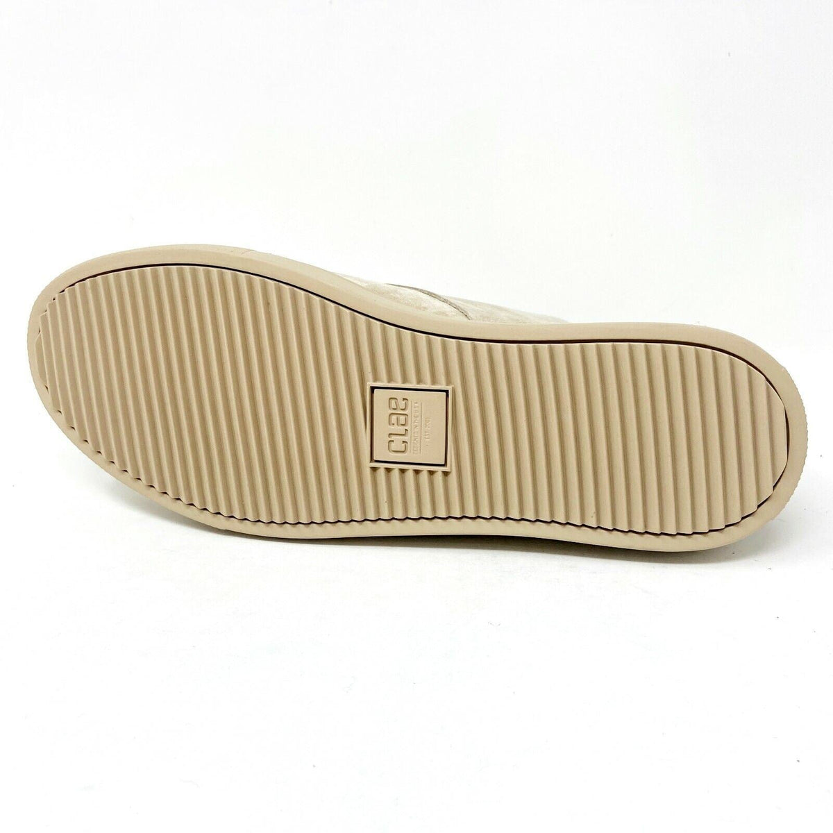 Clae Strayhorn SP Unlined Light Tan Suede Mens Premium Casual Sneakers