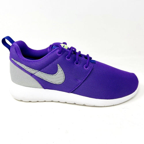 Nike Roshe One (GS) Hyper Grape Wolf Grey Kids Size 4.5 Sneakers 599729 505