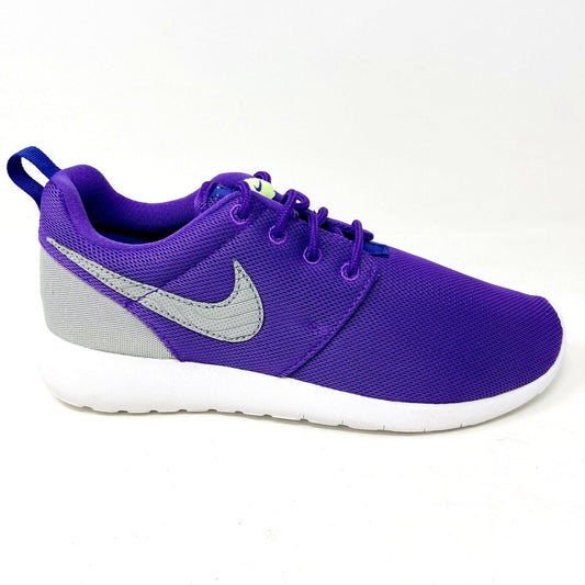 Nike Roshe One (GS) Hyper Grape Wolf Grey Kids Size 4.5 Sneakers 599729 505
