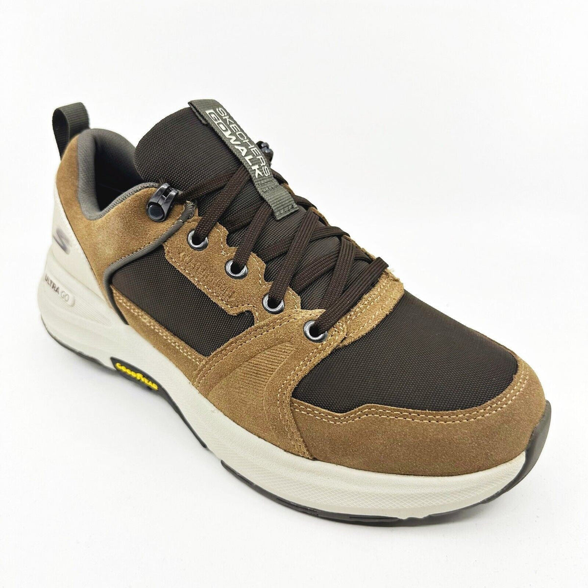Skechers Go Walk Outdoor Massif Brown Tan Mens Athletic Sneakers