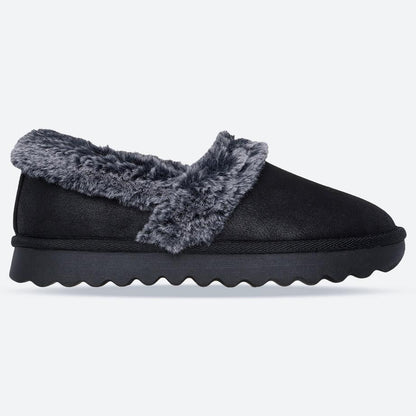 Women's Wide Fit Skechers 169027 Cozy Up Slippers