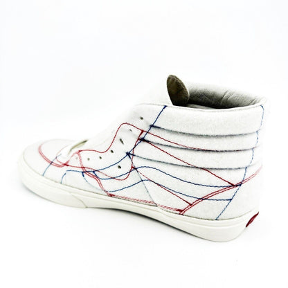 Vans x Taka Hayashi DIY Sk8 Hi Vault LX (H&L) Marshmallow Multi Mens Shoes