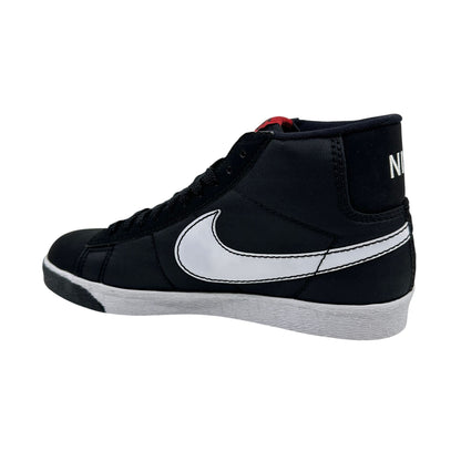 Nike Blazer High Black White Red Mens Athletic Sneaker