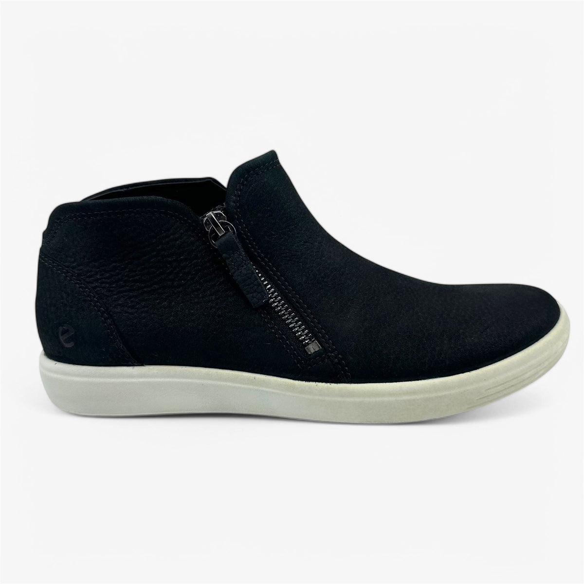 ECCO Soft 7 Black Womens Casual Sneaker