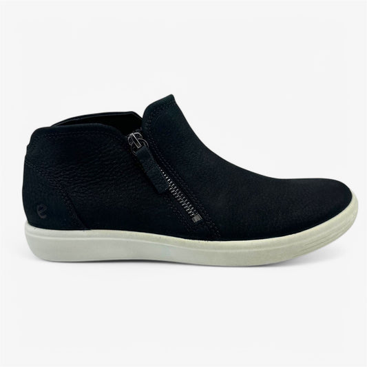 ECCO Soft 7 Black Womens Casual Sneaker