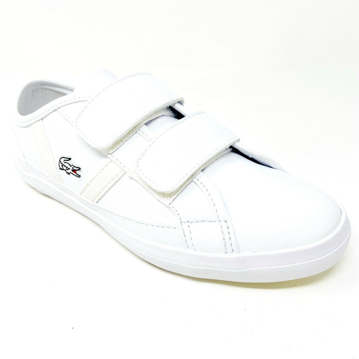 Lacoste Sideline 120 2 CUC Synthetic Off White Kids Casual Shoes