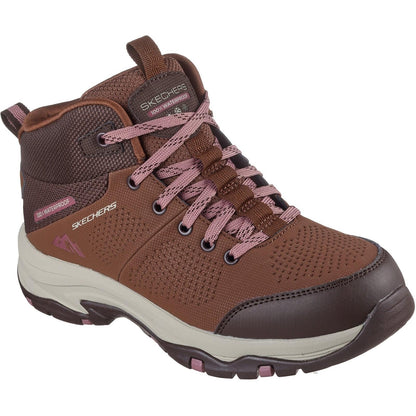 Women's Relaxed Fit Skechers 180005 Waterproof Trego Trail Destination Boots